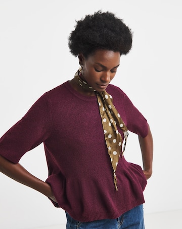 JDY Peplum Knitted Jumper
