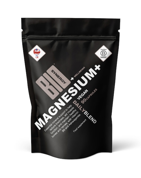 Bio-Synergy Magnesium + (Triple magnesium, Ashwagandha & B vitamins)