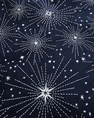 Winter Star Fleece Duvet Cover Set Sherpa Reverse
