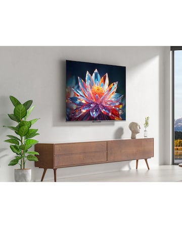 TCL 75T6C-UK 75in 4K QLED HDR Smart Fire TV with Freely