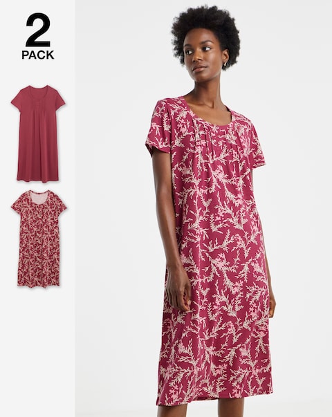 Julipa Value (2 Pack) Midi Nighties
