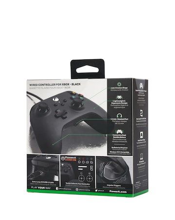 PowerA Wired Controller for Xbox Series X/S - Black