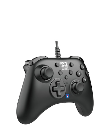 HORI HORIPAD Turbo Wired Controller for Nintendo Switch 2 - Black