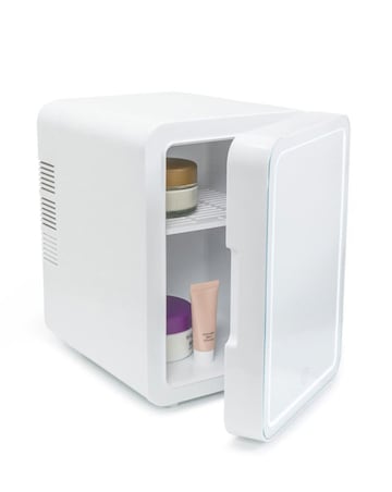 ValueLights 4L Portable Mini Beauty Fridge with LED Mirror