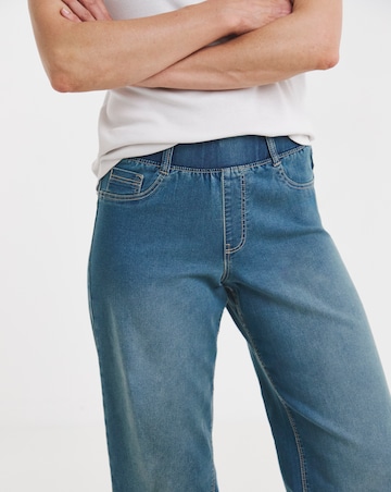 2 Pack Indigo/Black Wide Jeggings