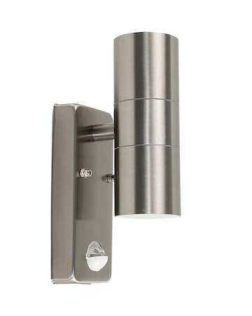 ValueLights Outdoor Up Down IP44 PIR Motion Sensor Light - Bulb Included