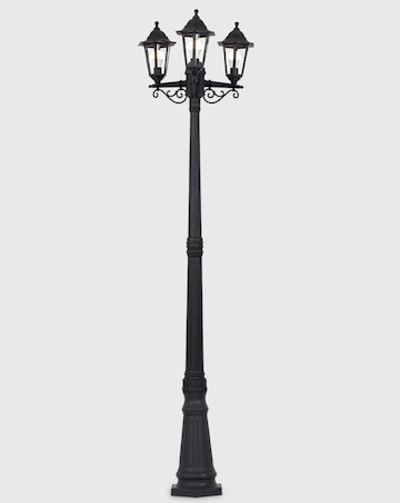 ValueLights Mayfair 2.2m IP44 Wired Outdoor Lamp Post Lights - Bulbs Included