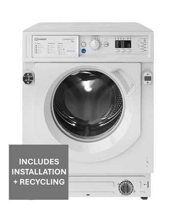 Indesit BIWMIL81485UK Intergrated 8kg Washing Machine + Installation