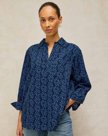 White Stuff Sage Longline Cord Tunic