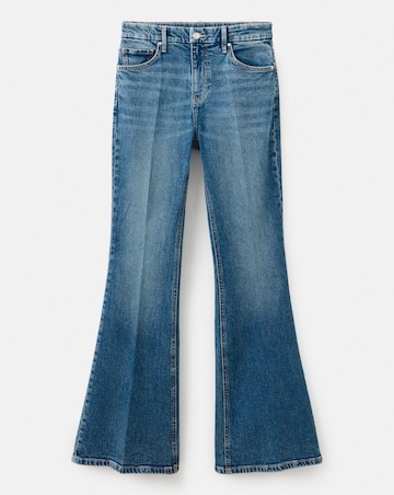 Mango Violeta High Rise Flared Jean