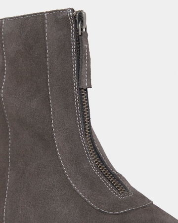 Jessy Zip Detail Ankle Boots - Extra Wide Fit (EEE)