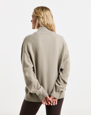 Gym King Restore 1/4 Zip Funnel Neck