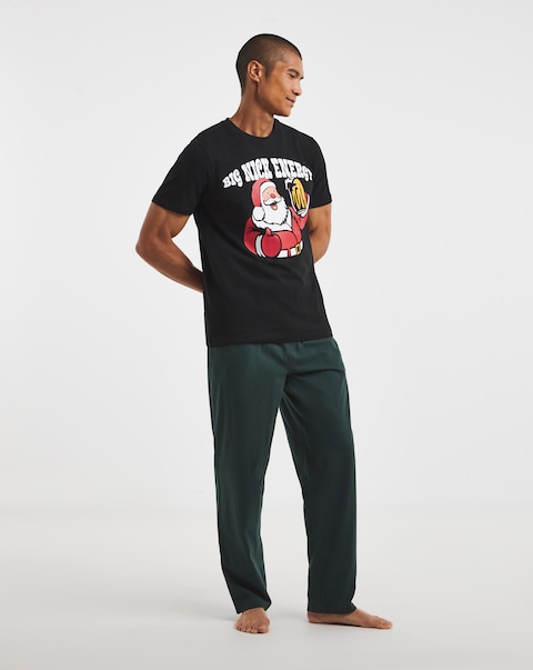 Big Nick Christmas Graphic Pyjama Set