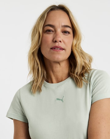 Puma Essentials Centered Cat Logo Tee