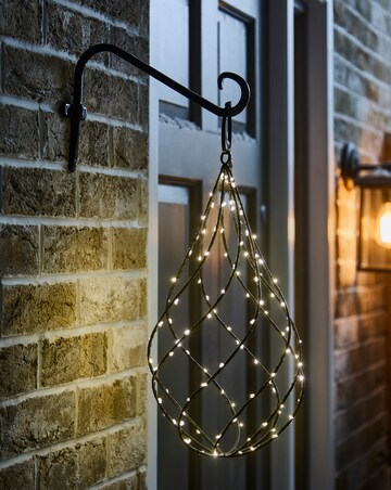Teardrop Swirl Warm White Indoor/Outdoor Light
