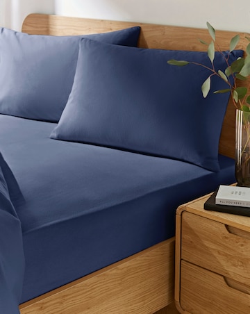 Pure Cotton Cosy Brushed 38cm Extra Deep Fitted Sheet