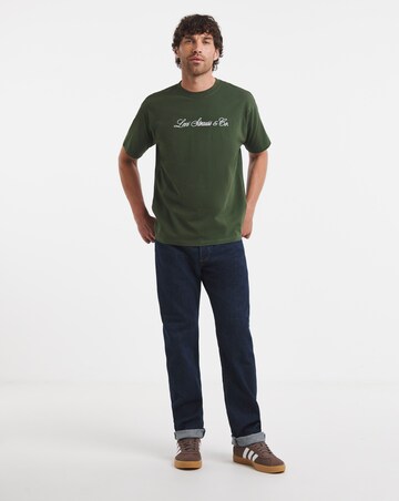 Levi's Short Sleeve Vintage Fit Script T-Shirt - Dark Green