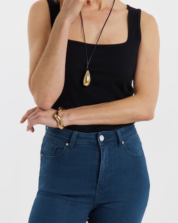 Indigo High Waist Super Soft Bootcut Jeans