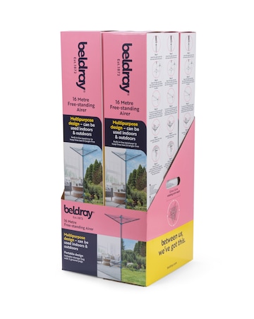 Beldray 16m Free Standing Rotary Airer
