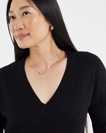 V Neck Slouch Tunic