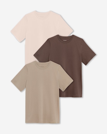 3 Pack The Crew Neck Multi Short Sleeve