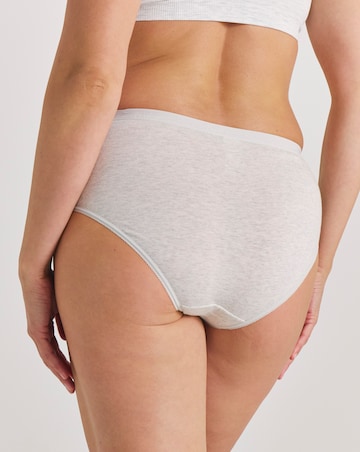 Pretty Secrets (7 Pack) Days Of The Week Cotton Full Brief Knickers Multi