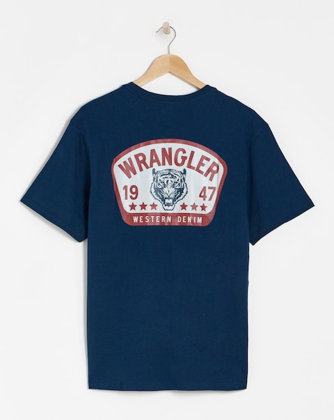 Wrangler Graphic T-Shirt Navy