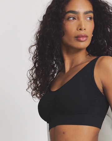 Pretty Secrets (3 Pack) Comfort Tops (Fits A-D) Black/Black/Black
