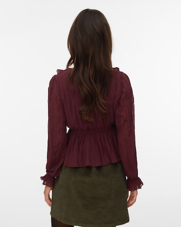 Vero Moda Frill Pleated Top