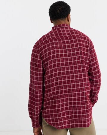 Long Sleeve Check Flannel Shirt