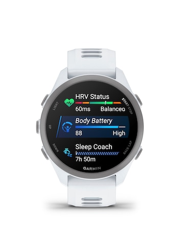 Garmin Forerunner 170 Music Smart Watch - Whitestone/Cloud Blue