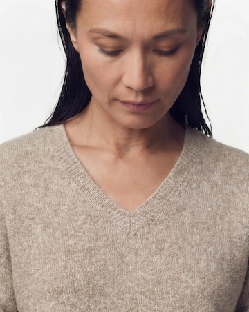 Anthology V Neck Half Sleeve Jumper