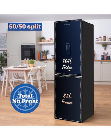 RUSSELL HOBBS 50/50 FRIDGE FREEZER W/ WD