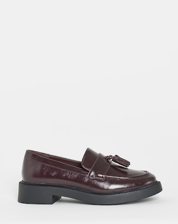 Madelyn Tassle Detail Loafer Shoes - Wide Fit (E)