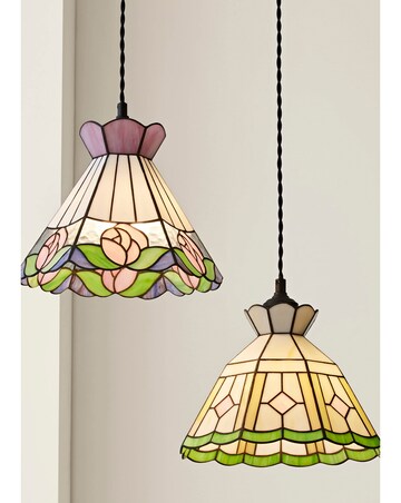 ValueLights Evelyn Tiffany Easy Fit Shade 26cm