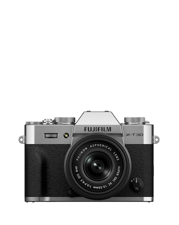 Fujifilm X-T30 III Mirrorless Digital Camera - Silver - Camera + XC 13-33mm Lens