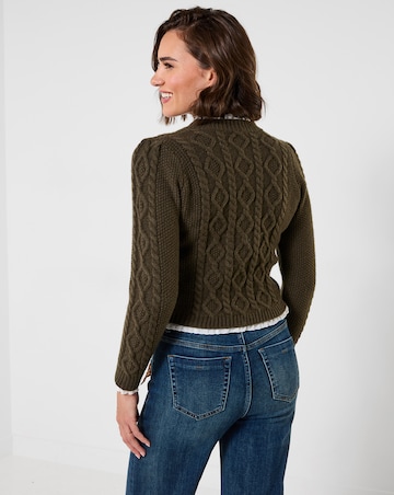 Joe Browns Claudia Cable Knit Cardigan