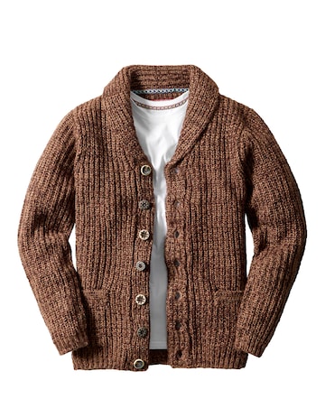 Joe Browns Anchor Cardigan - Chocolate
