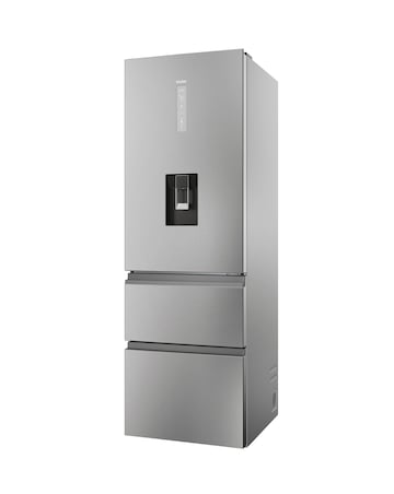 Haier Combi 3DR Series 5 HTW5618EWMG 180cm WTD Refrigerator Inox + Install