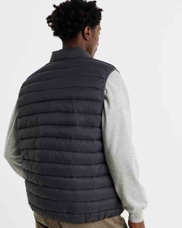 Charcoal Lightweight Padded Gilet