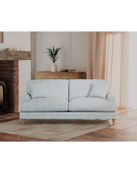 Lily Stripe 3 Seater Sofa