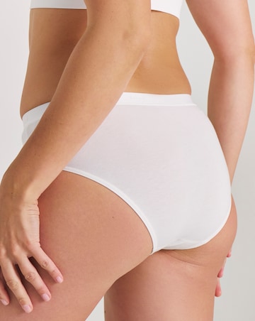 Sloggi (3Pack) Go Casual Cotton Midi Knickers White