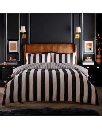 Laurence Llewelyn-Bowen Festivo Circus Stripe Duvet Cover Set