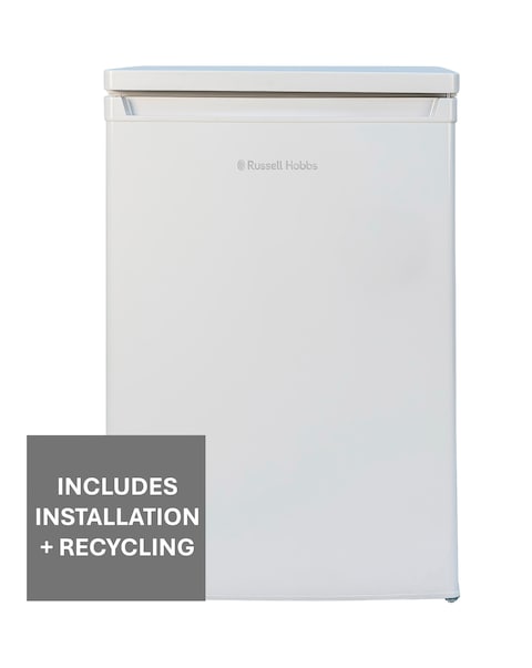 Russell Hobbs RH85UCFZ552E1W 55cm Freezer White + Install