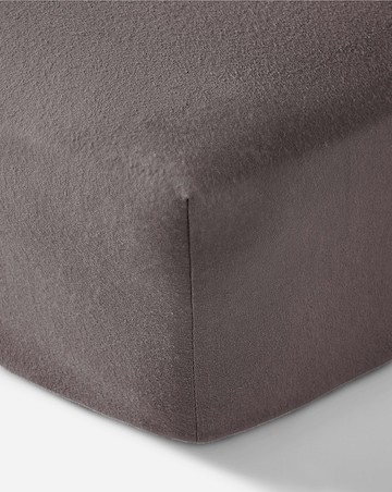 Pure Cotton Cosy Brushed 38cm Extra Deep Fitted Sheet