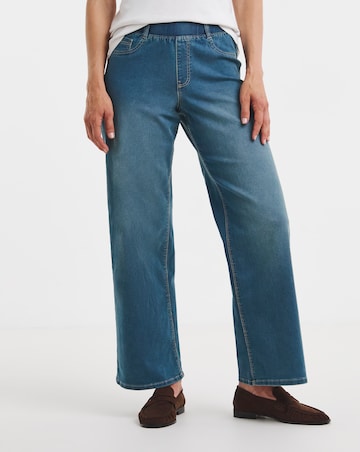 2 Pack Indigo/Black Wide Jeggings