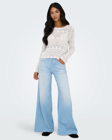 JDY Sun Lay Boatneck Knitted Jumper