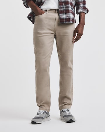 Union Straight Stretch Gabardine Jean