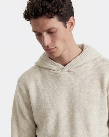 Relaxed Fit Soft Touch Knitted Hoodie