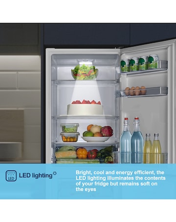 Fridgemaster MC55240E 174cm 50/50 Fridge Freezer White